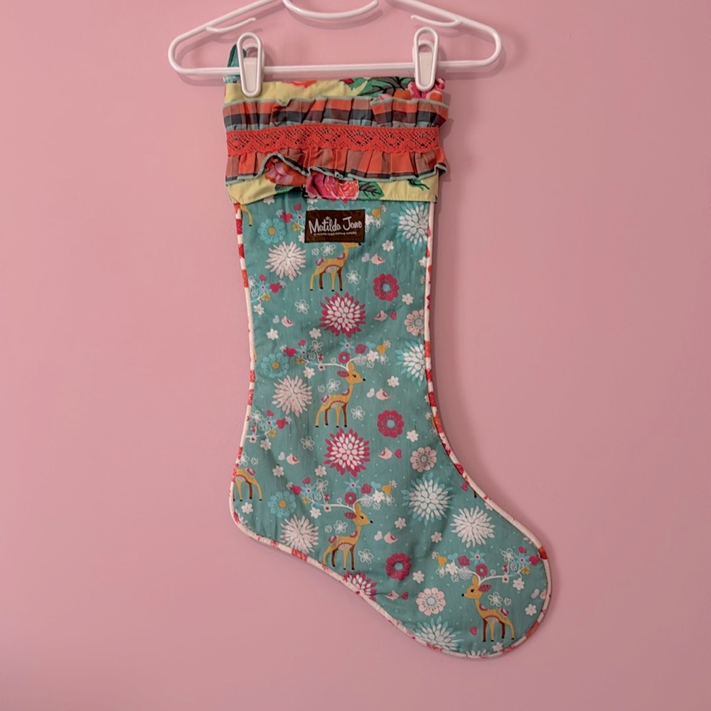 NWOT Matilda Jane Christmas Stocking